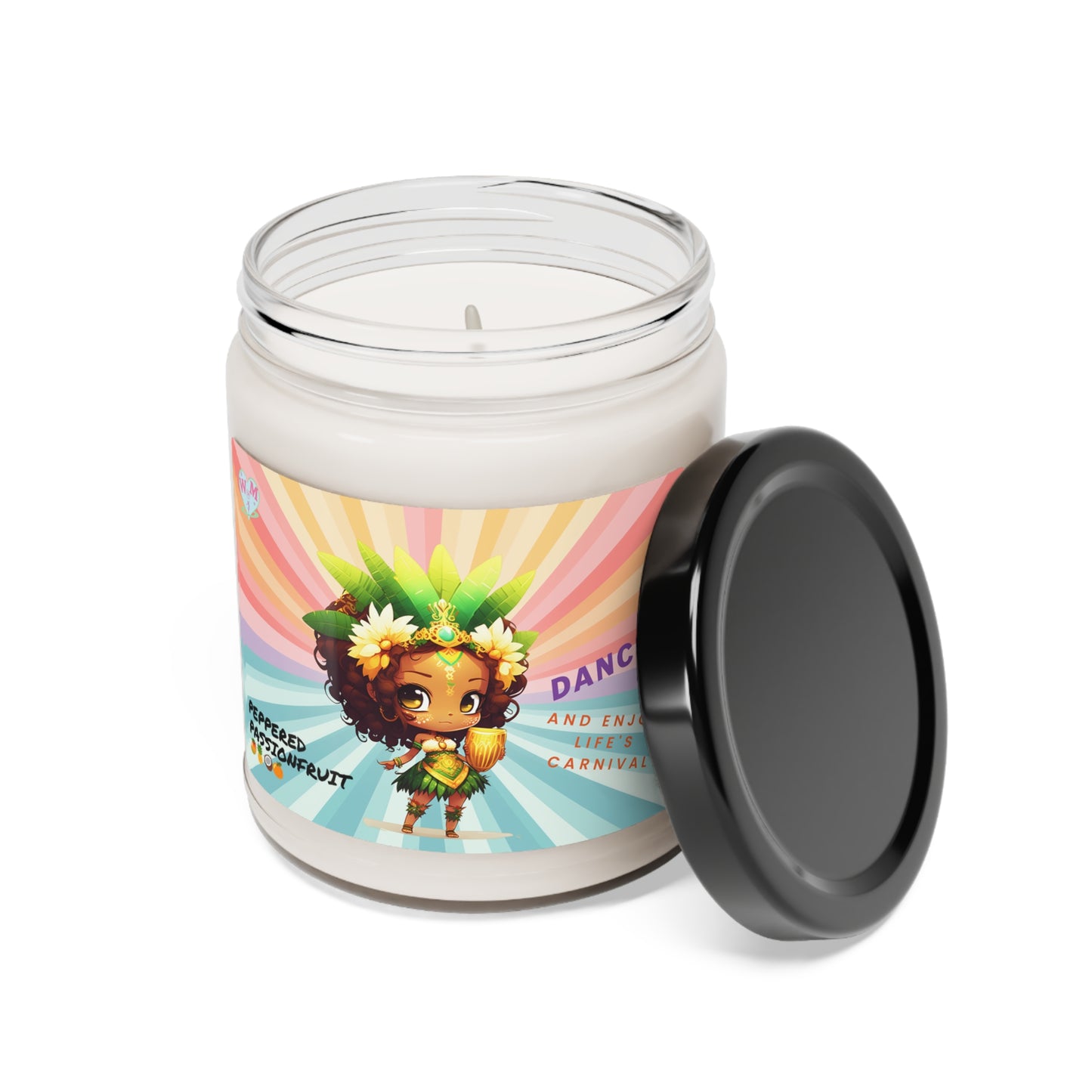 Samba Dancer Passionfruit Scented Soy Candle, 9oz