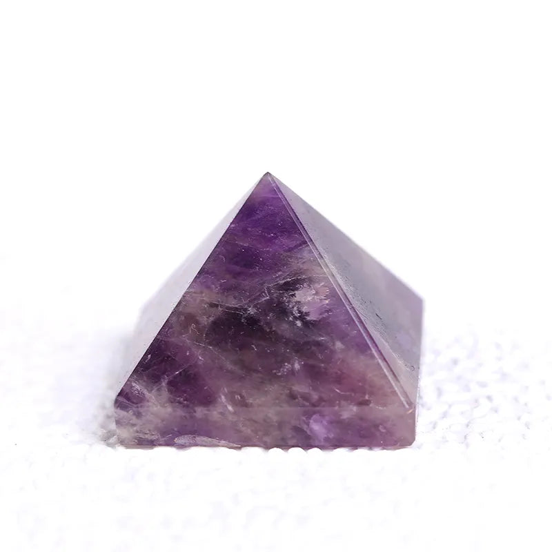 Natural Dream Amethyst- Brazil Quartz Pyramid